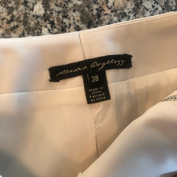 EUC Luxury pencil skirt with ruffle and zipper - Picture 6 of 6